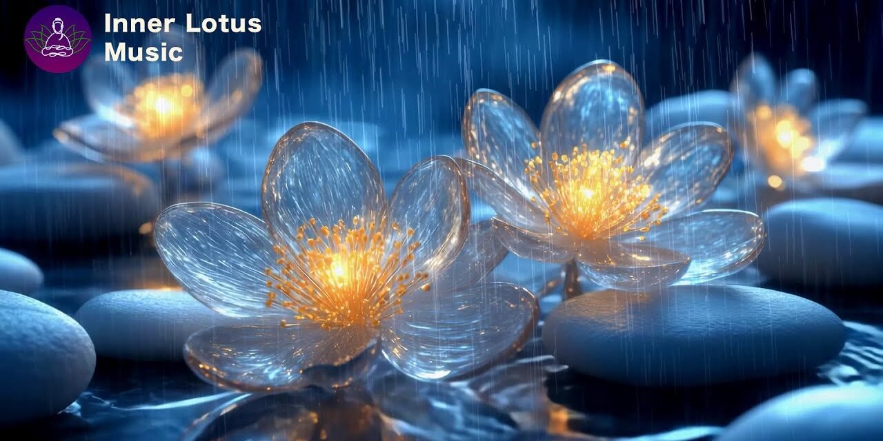 417Hz + 432Hz + 741Hz | Cleansing Bowls & Rain | Detox Frequency Music | Remove All Negative Energy