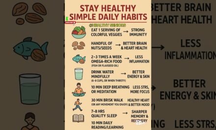 7 Simple Daily Habits to Stay Healthy | Easy Wellness Tips for Mind & Body