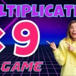9X MULTIPLICATION GAME! BRAIN BREAK EXERCISE, MOVEMENT ACTIVITY. MATH GAME. TIMES TABLES for kids