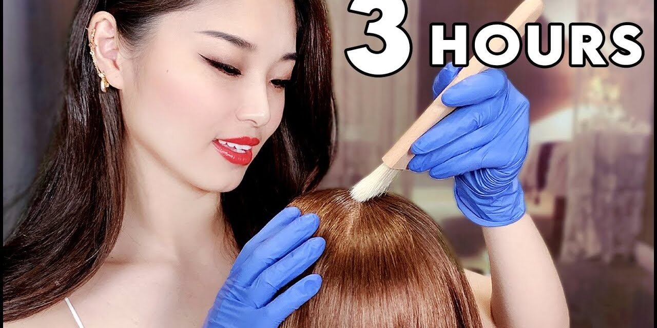 [ASMR] Sleep Recovery ~ 3 Hours of Hair Treatments & Styling