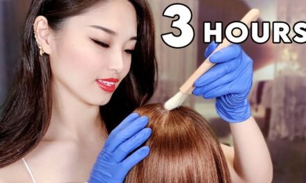 [ASMR] Sleep Recovery ~ 3 Hours of Hair Treatments & Styling