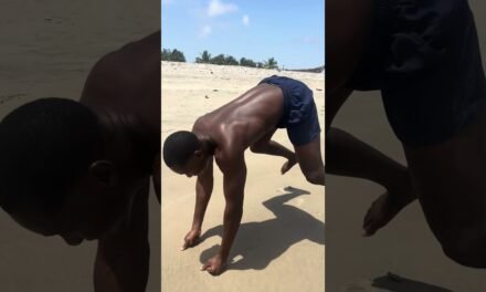 Animal movement to improve the body #fitness #movement #exercise #HealthyMovement #gorilla #seashore