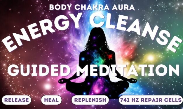 Daily Energy Cleansing Guided Meditation | Full Body, Chakra & Aura Cleanse | 741 Hz Cell Repair