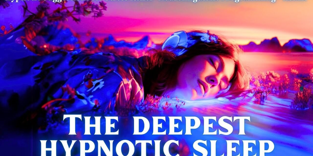 Deep Sleep Hypnosis: Chronic Stress, Fatigue, Anxiety, Burnout Recovery – ASMR – Heal As You Sleep