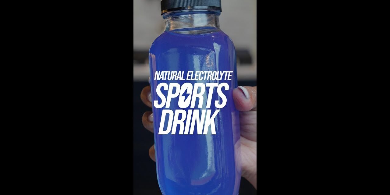 Natural Electrolyte Sports Drink