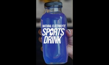 Natural Electrolyte Sports Drink