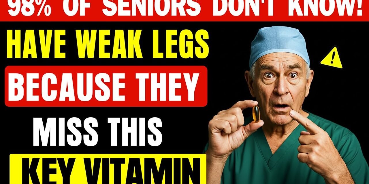 Over 60? ONE Vitamin Ends Leg Cramps & Weakness FAST | Senior Vitality