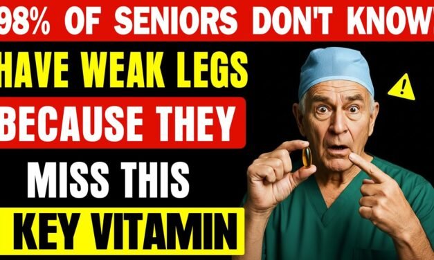 Over 60? ONE Vitamin Ends Leg Cramps & Weakness FAST | Senior Vitality