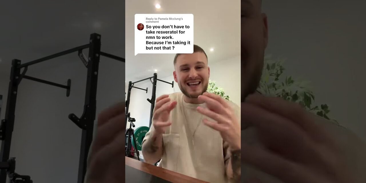 Should I take resveratrol with NMN? #nmn #biohacking #health #supplements