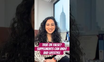 True or false question of the: we’re talking supplements! Look for the answer tomorrow and follow
