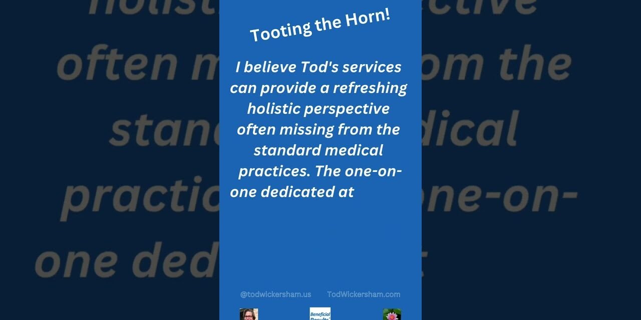 What clients are saying about TodWickersham.com #nutrition #vitality #healthyliving #joy #laugh