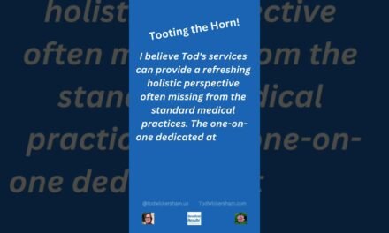 What clients are saying about TodWickersham.com #nutrition #vitality #healthyliving #joy #laugh