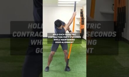 Golf fitness: improve your shoulder turn. #mobility #strengthtraining #golftips #golfswing #movement