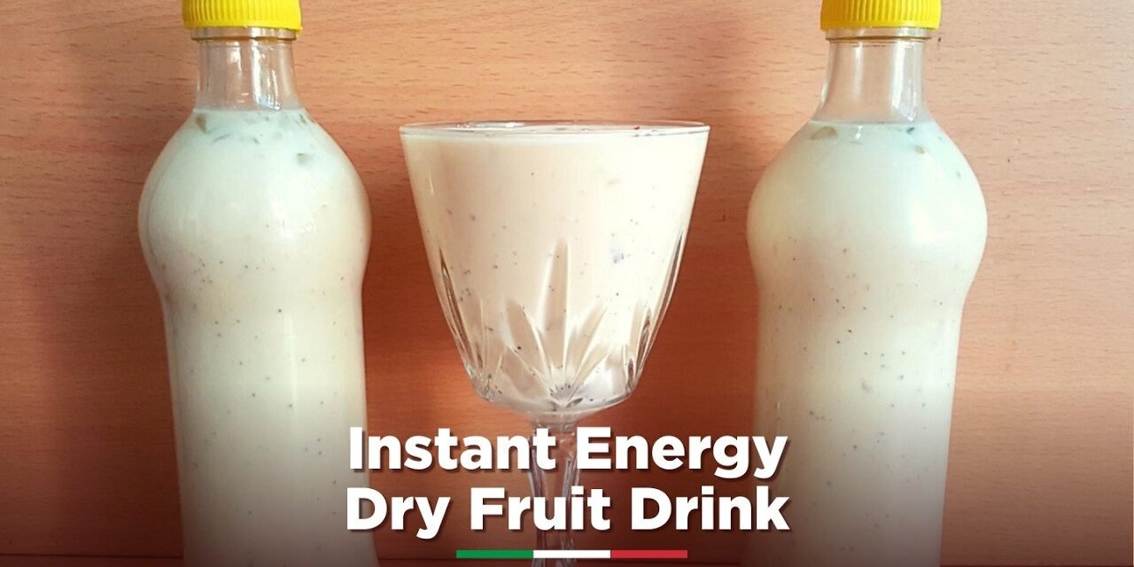 Instant Energy Drink Recipe | Natural Energy Booster at Home | Flavo Bite