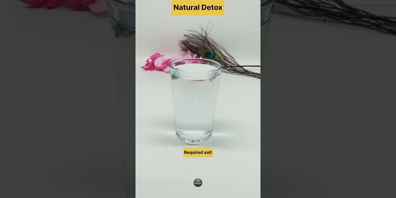 Lemon & Salt Water Cleanse