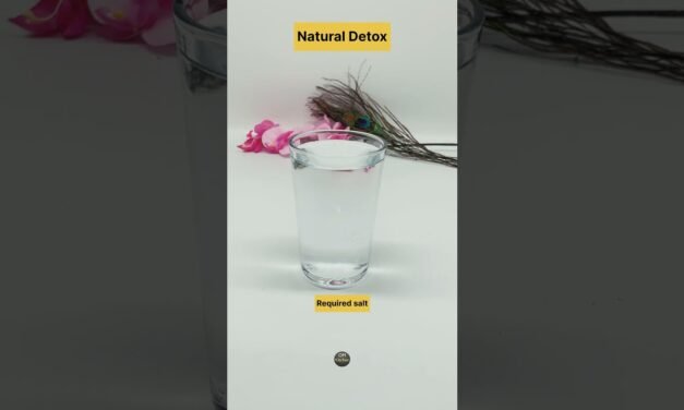 Lemon & Salt Water Cleanse