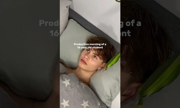 My productive morning routine as a 16 year old student