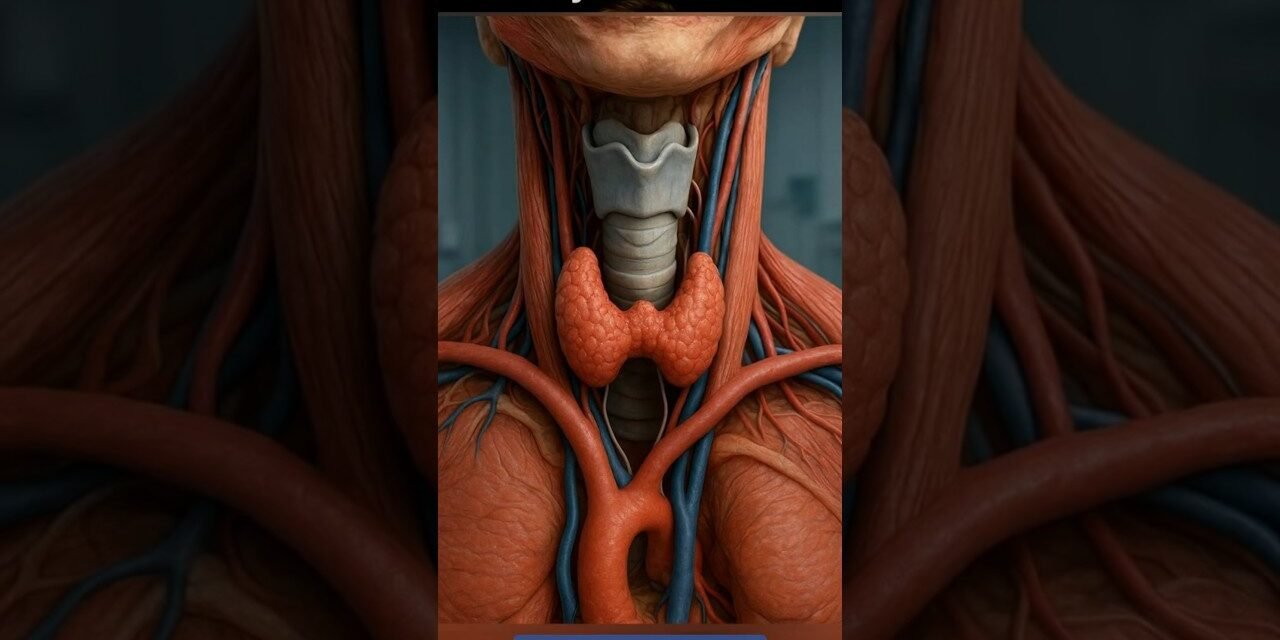 Thyroid Gland Anatomy & Function | Hormones, Growth and Metabolism #thyroid  #humananatomy #hormones