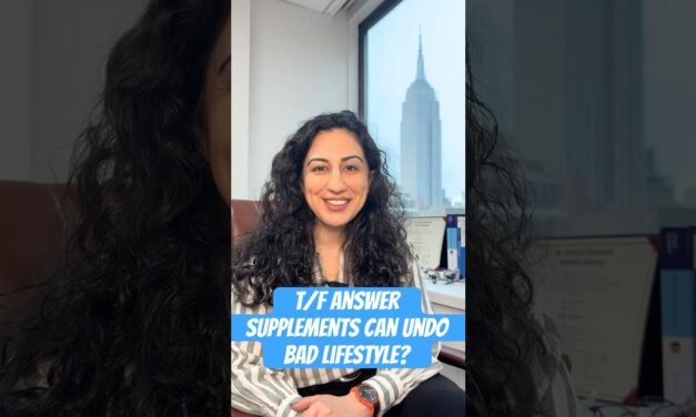 True or false answer: we’re talking supplements! Make sure to follow for more questions!