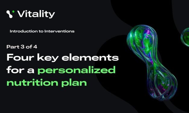 Vitality Blueprint Interventions: Nutrition