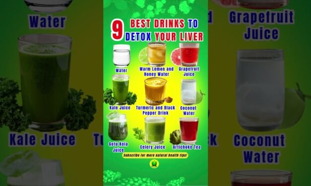 9 Best DRINKS to DETOX Your LIVER