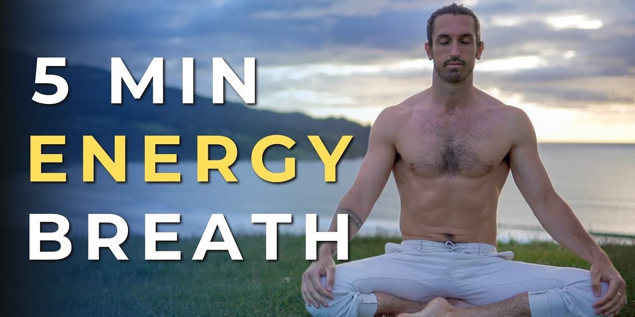Breathwork For Natural Energy Boost (5 Min)