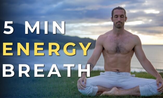 Breathwork For Natural Energy Boost (5 Min)