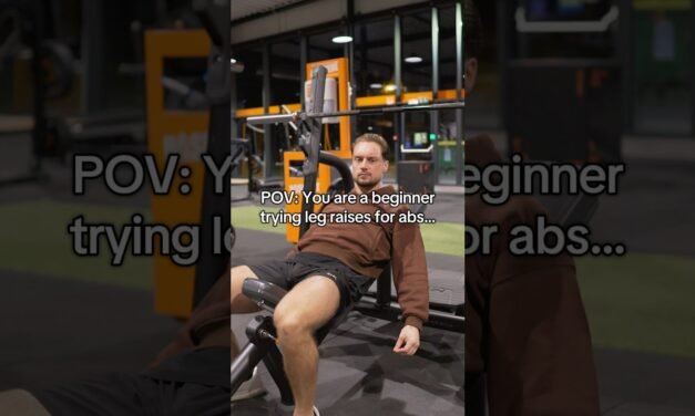 How to actually target abs on lying leg raises #gym #bodybuilding #fyp