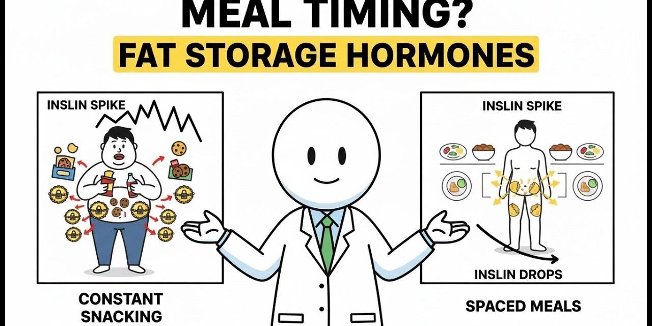 The Meal Timing Habit That Controls Fat Storage Hormones (Metabolism Explained)