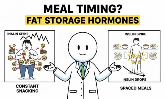 The Meal Timing Habit That Controls Fat Storage Hormones (Metabolism Explained)