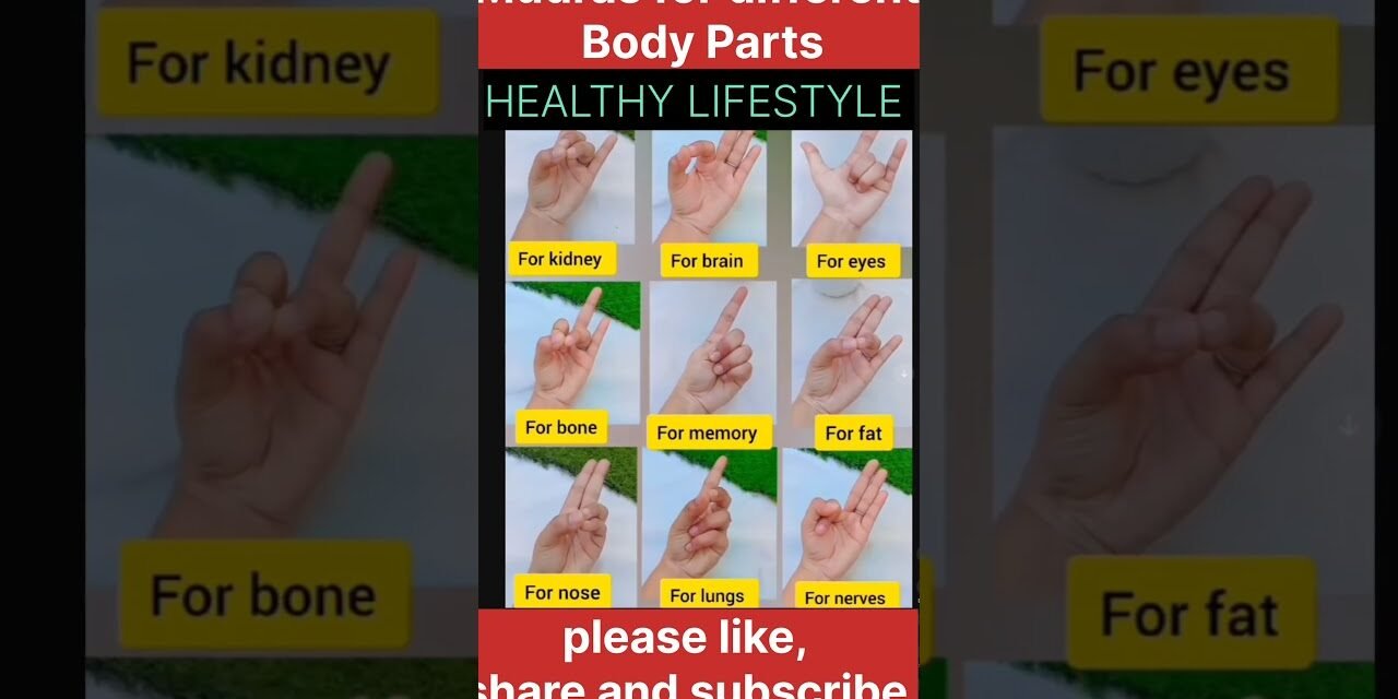 "Powerful Mudras for Healing Different Body Parts | Yoga Mudras for Wellness"