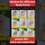 "Powerful Mudras for Healing Different Body Parts | Yoga Mudras for Wellness"
